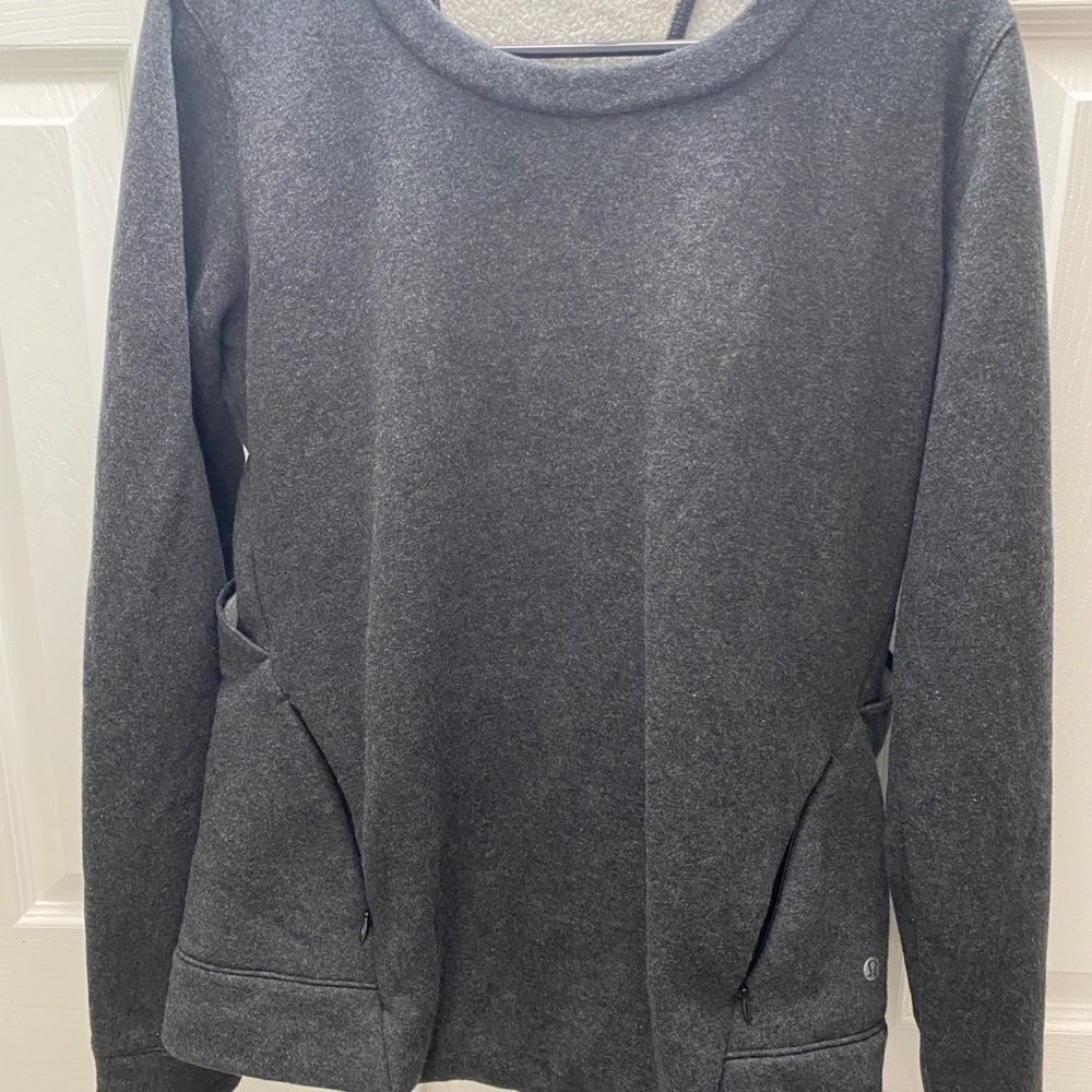 Lululemon dark gray sweater